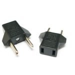 Adaptateur Prise US/EU noir