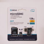 PLATINET 4-in-1 microSD 128GB + CARD READER + OTG + ADAPTER