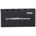 HDMI Switch 4*1ports 1.4V(3D),Metal case DD434
