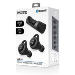 Ecouteurs iHome Cylndr Tch IPX5 BLK AX-50 bluetooth