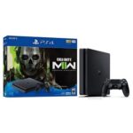 Console Sony Playstation 4 1T Console Call of Duty Modern Warfare II Bundle BLACK : One Controller, Blu-Ray Player.