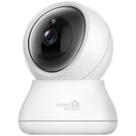Caméra Surveillance Intérieure Wifi 2K IA panoramique et inclinable, Color Night Vision 10m, MicroSD Card & Cloud Storage