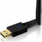 Clé USB 600Mbps bande 2.4GHz 150Mbps 5.8GHz 433Mbps  avec antenne 2dBi