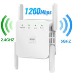 Extendeur Wifi 1200Mbps  5GHZ  4*2dBi Antenna 100M LAN Port