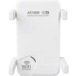 Extendeur Wifi 6  AX1800, 4 X 2dBi Antennes,Dual band frequency 2.4GHz 573.5Mbps. 5GHz 1201Mbps/ 1x 10/100/1000Mbps LAN/ PORTS