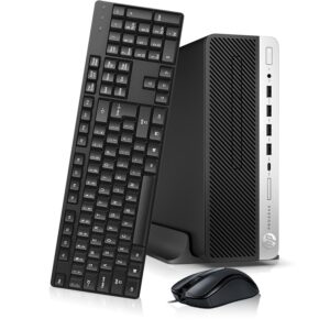 Ordinateur HP ProDesk 600 G4 Tower Core i5-8500 512GB SSD 16GB WIN11 Pro BLACK Keyboard Mouse.