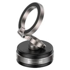 Support magnétique rotatif pour voiture D1X 360 ° Ventouse sous vide pliante mécanique magnétique forte rotative, adaptée à tous les smartphones
