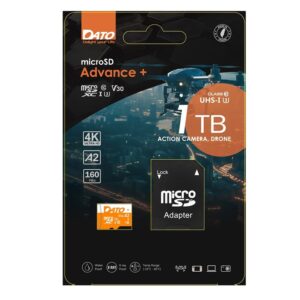 Memoire SD Micro Advance plus 1TB SDXC U3 A2 V30 160/110MB/s Datotek