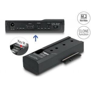 Dockin Station MAIWO K10635N type C 10Gbps to Dual Bay HDD/NVMe M2 SSD Clone Converter for 2.5inch and 3.5 inch SATA