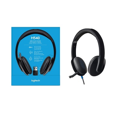 Casque Logitech H540 USB with Noise Cancelling Mic
