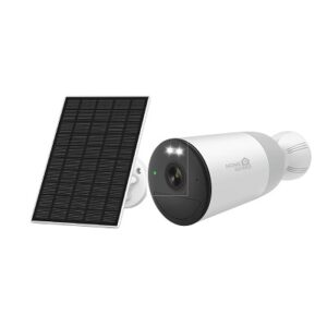 Caméra Surveillance 2K Wire-Free Add-on Camera HGWBK-355S+Panneau Solaire